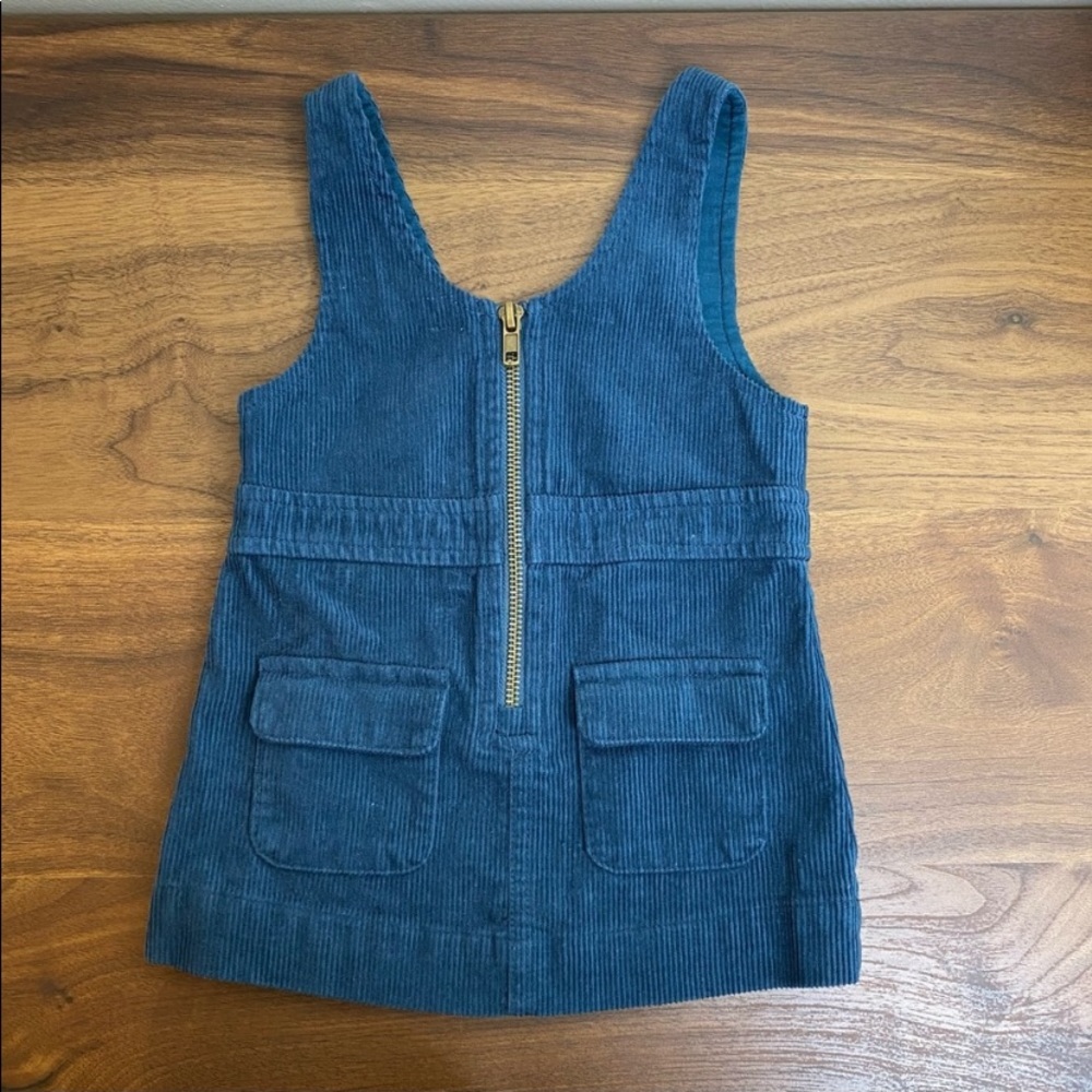 Art Class Dress Blue Corduroy